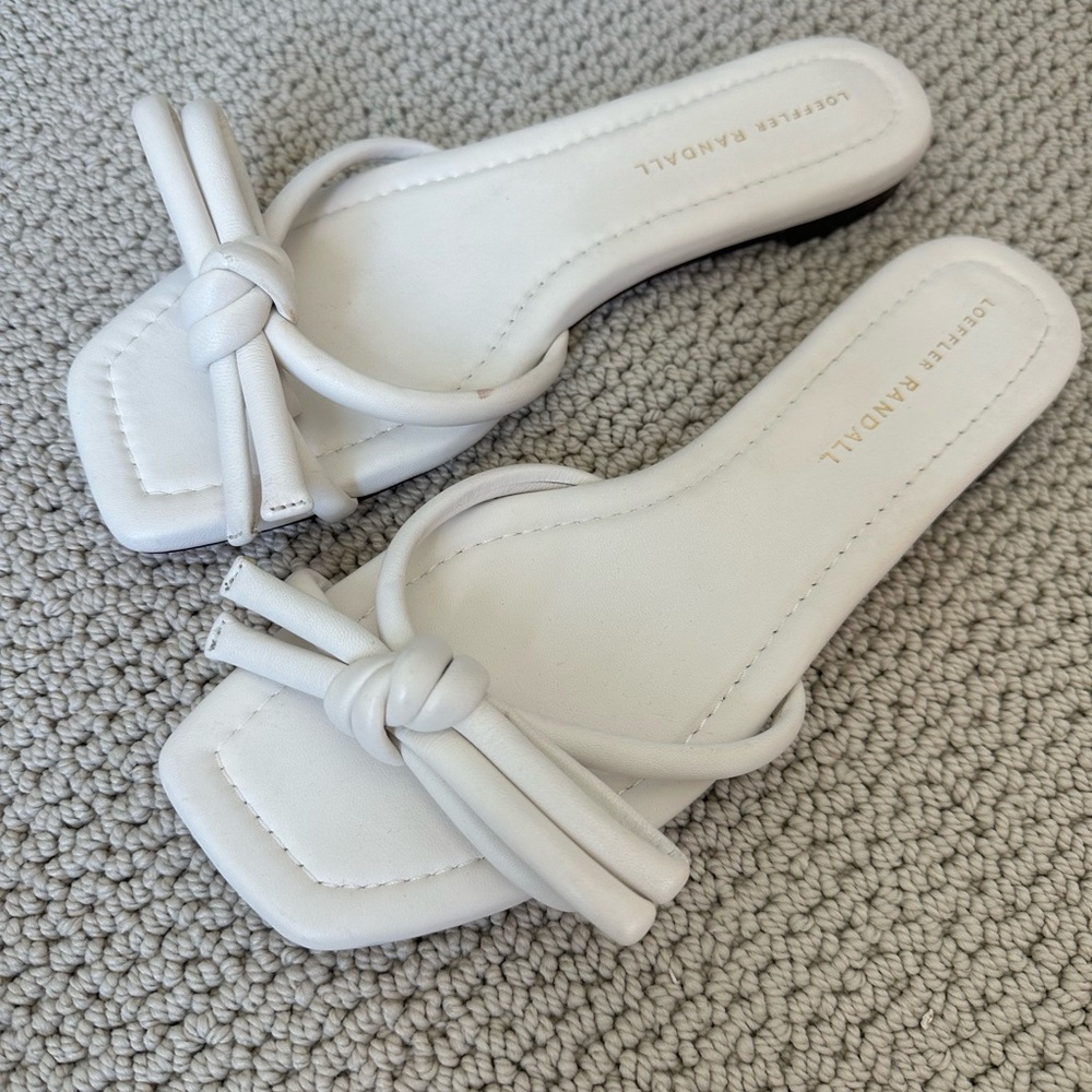 Loeffler Randall Women's White Sandals
